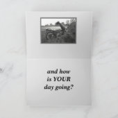 FUNNY/FAKE accident/customizable text Card Kaart (Binnen)