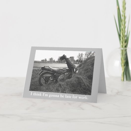 FUNNY/FAKE accident/customizable text Card Kaart (Voorkant)