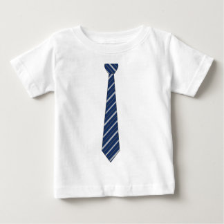 Funny Fake Blue Striped Stropdas