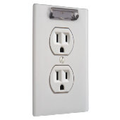 Funny Fake Electrical Outlet Klembord (Rechts)