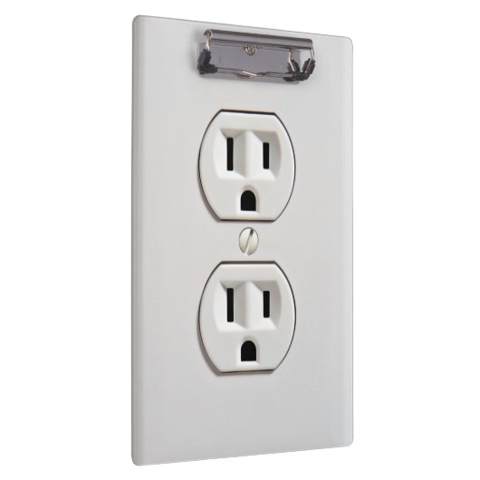 Funny Fake Electrical Outlet Klembord (Rechts)