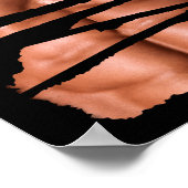 Funny Fake Muscles Fitness Model Chest Six Pack Ab Poster (Hoek)