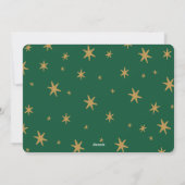 Funny Fake Smile All-kerstkaart Feestdagenkaart (Achterkant)