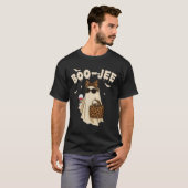 Funny Fall Halloween Ghost Boujee Boo Jee Soky Sea T-shirt (Voorkant volledig)