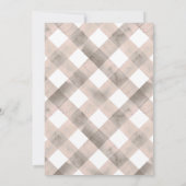 Funny Fall Wine Tasting Woman's 40th Birthday Invi Kaart (Achterkant)