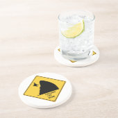 Funny Falling Cat Zone Sign Onderzetter (Zijkant)