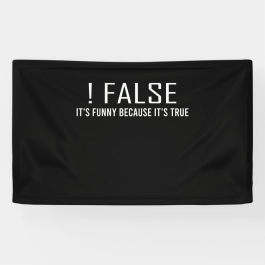 Funny False Programming Coding for Programmers Spandoek (Horizontaal)