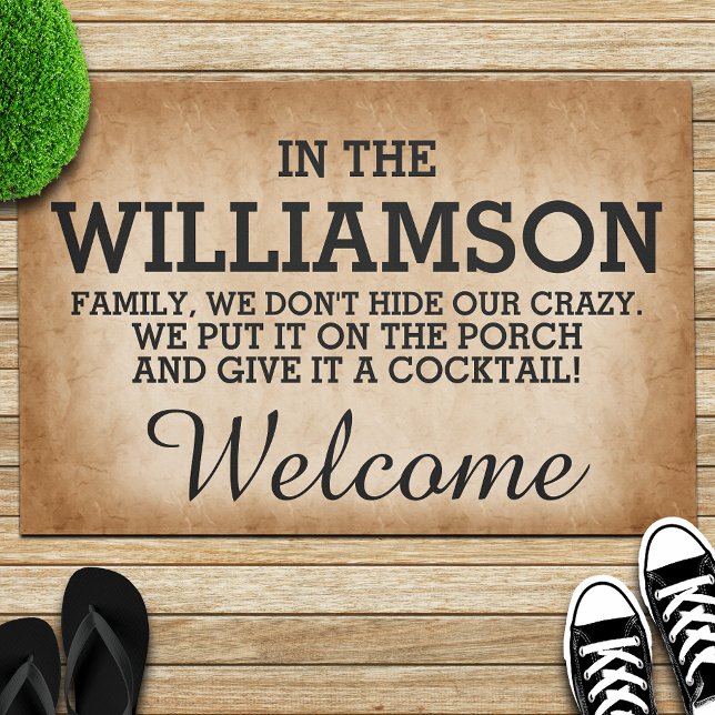 Funny Familienaam Deurmat (Creator heeft geüpload)