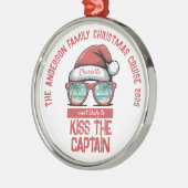 Funny Family Christmas Cruise Metalen Ornament (Links)