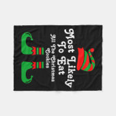 Funny Family Christmas Most Likely To Elf  Fleece Deken (Voorkant (Horizontaal))