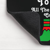 Funny Family Christmas Most Likely To Elf Muismat (Hoek)