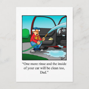 Funny "Family Humor" Briefkaart "Spectickles"