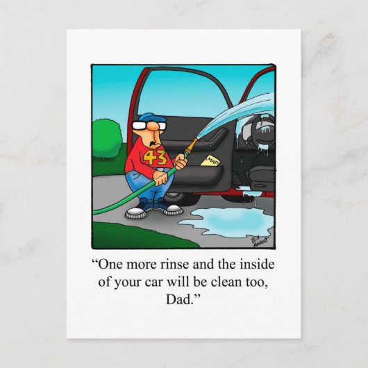 Funny "Family Humor" Briefkaart "Spectickles" (Voorkant)