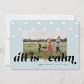 Funny Family-kerstkaart Feestdagenkaart (Voorkant)