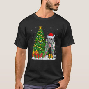 Funny Family Matching Santa Irish Wolfhound Christ T-shirt