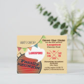 Funny Family Reunion Briefkaart Aankondiging ontwe (Staand voorkant)