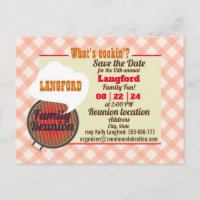Funny Family Reunion Briefkaart Aankondiging ontwe