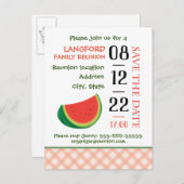 Funny Family Reunion Briefkaart Aankondiging ontwe (Voorkant / Achterkant)