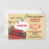 Funny Family Reunion design Save the Date (Voorkant)