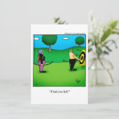 Funny Family Reunion Humor Kaart (Staand voorkant)