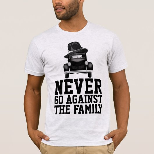 Funny Family Reunion MAFIA T-Shirts (Voorkant)