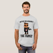 FUNNY FAMILY REUNION T-Shirts, Aanpassen T-shirt (Voorkant volledig)