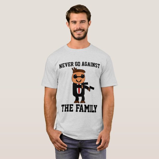 FUNNY FAMILY REUNION T-Shirts, Aanpassen T-shirt (Voorkant volledig)