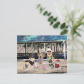 Funny Family Reunion Uitnodiging Briefkaart (Staand voorkant)