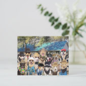 Funny Family Reunion Uitnodiging Briefkaart (Staand voorkant)