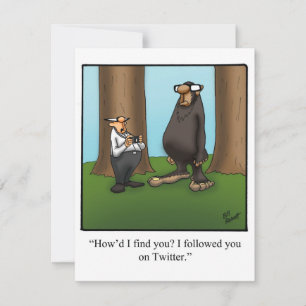 Funny Family Reunion-uitnodigingen Kaart