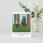 Funny Family Reunion-uitnodigingen Kaart (Staand voorkant)