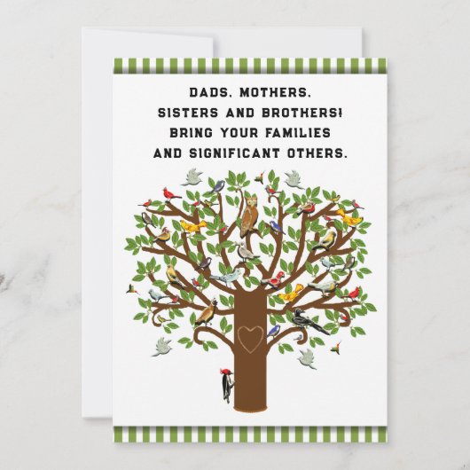 Funny Family Reunion-uitnodigingen Kaart (Voorkant)