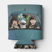 Funny Family Vacation Halloween Nightmare Blikjeskoeler (Achterkant)