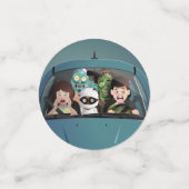 Funny Family Vacation Halloween Nightmare Confetti (Kleine voorkant)
