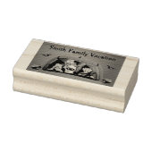 Funny Family Vacation Halloween Rubberstempel (Stempel)