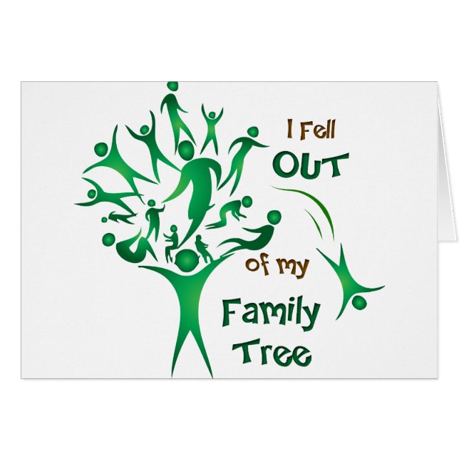 Funny FamilyTree (Voorkant Horizontaal)