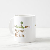 Funny FamilyTree Koffiemok (Voorkant links)