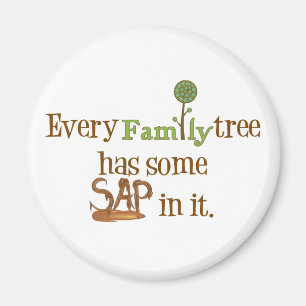 Funny FamilyTree Magneet