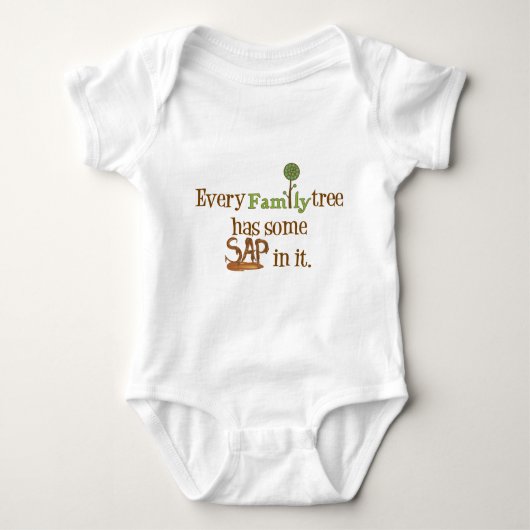 Funny FamilyTree Romper (Voorkant)