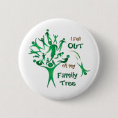 Funny FamilyTree Ronde Button 5,7 Cm (Voorkant)