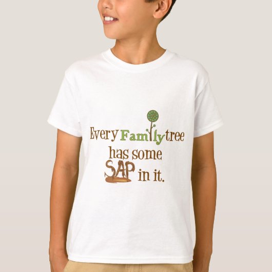 Funny FamilyTree T-shirt (Voorkant)