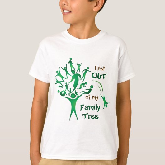 Funny FamilyTree T-shirt (Voorkant)