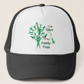 Funny FamilyTree Trucker Pet (Voorkant)