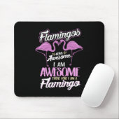 Funny Famingo Geweldige Flamingos Bird Lover Gift Muismat (Met muis)