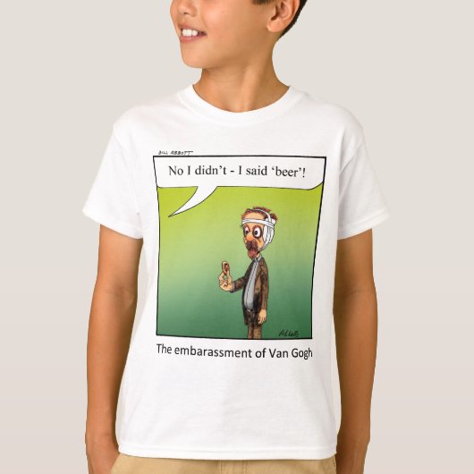 Funny Famous Artist Cartoon Gift! T-shirt (Voorkant)