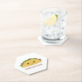 Funny Fantastaco Taco Pun Cute Kawaii Taco Kartonnen Onderzetters (Insitu)