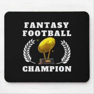 Funny Fantasy Football 2025 Champion Fantasy Voetb Muismat
