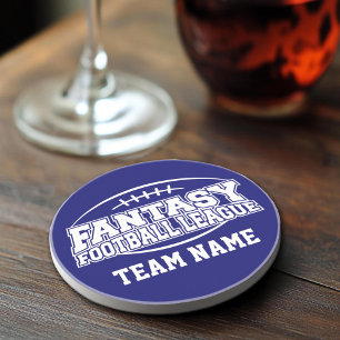 Funny Fantasy Football FFL Gift - Pas het aan Zandsteen Onderzetter