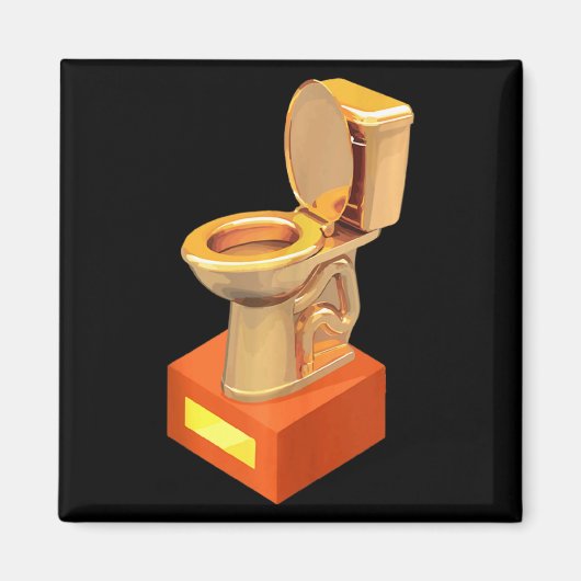 Funny Fantasy Football Loser Toilet  Magneet (Voorkant)