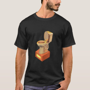 Funny Fantasy Football Loser Toilet T-shirt
